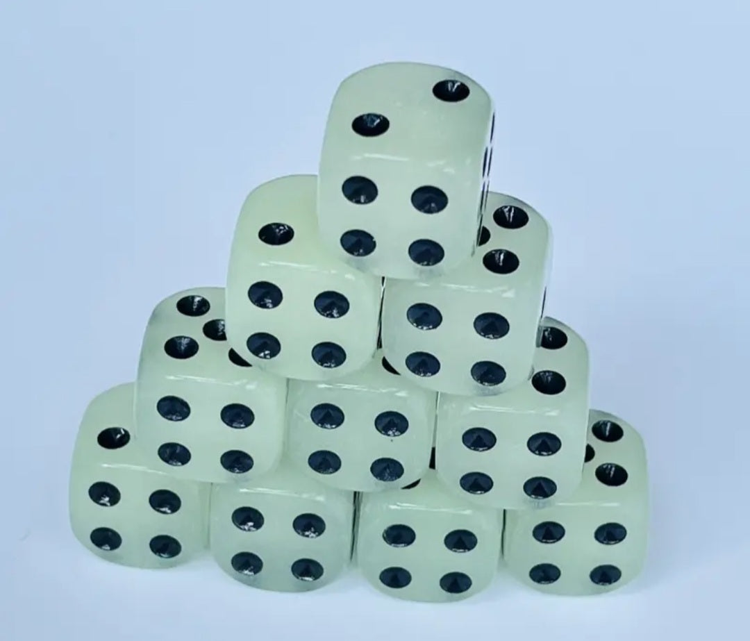 Dados Fluorescentes Pack 4