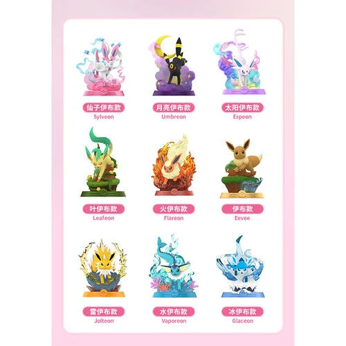 Caja Sorpresa Figuras Eeveelution V2.