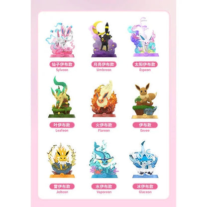 Caja Sorpresa Figuras Eeveelution V2.
