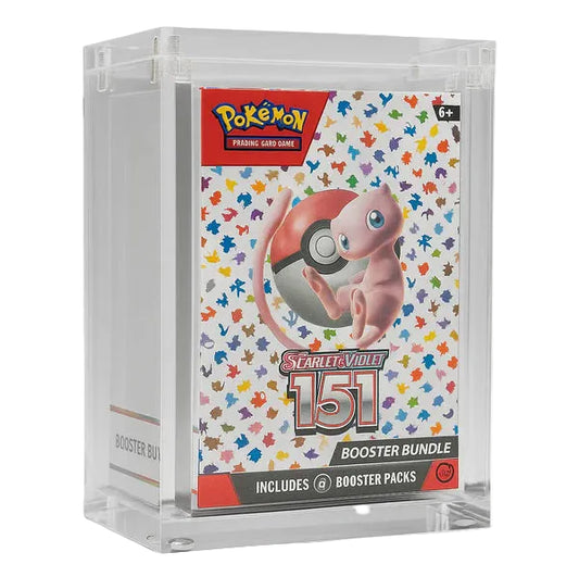 Acrílico Magnético Booster Box Pokémon (6 sobres)