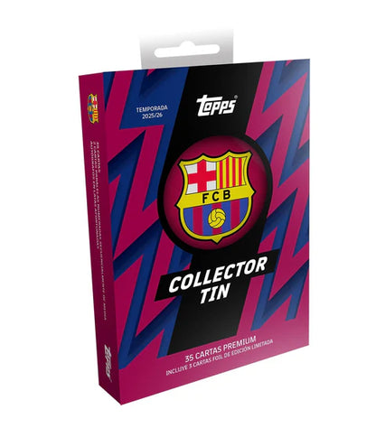 Collector Tin FC Barcelona Topps
