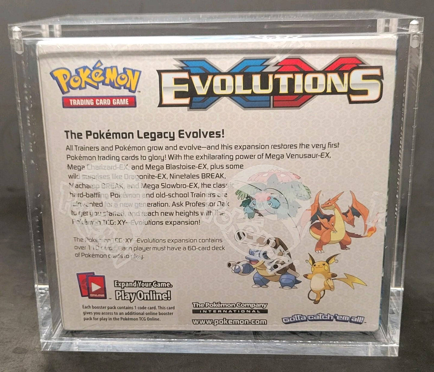 Acrílico Magnético Booster Box Pokémon (36 sobres)