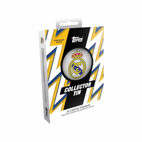 Collector Tin Real Madrid Topps