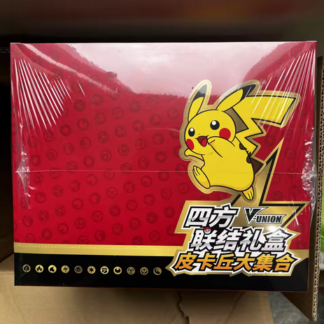 Caja Pikachu V-Union en Chino