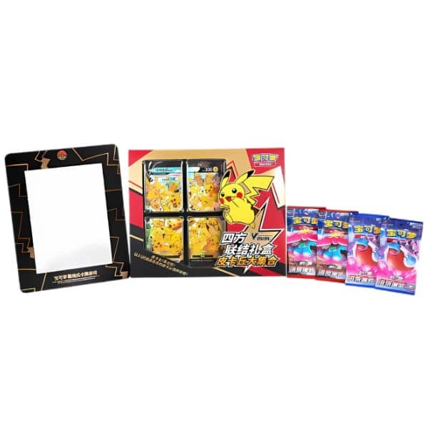 Caja Pikachu V-Union en Chino